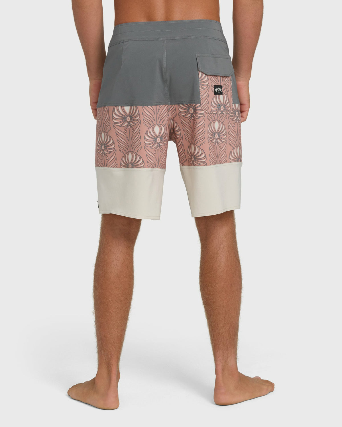 Billabong Men's Tribong Pro 19\" Boardshorts - Ash Rose