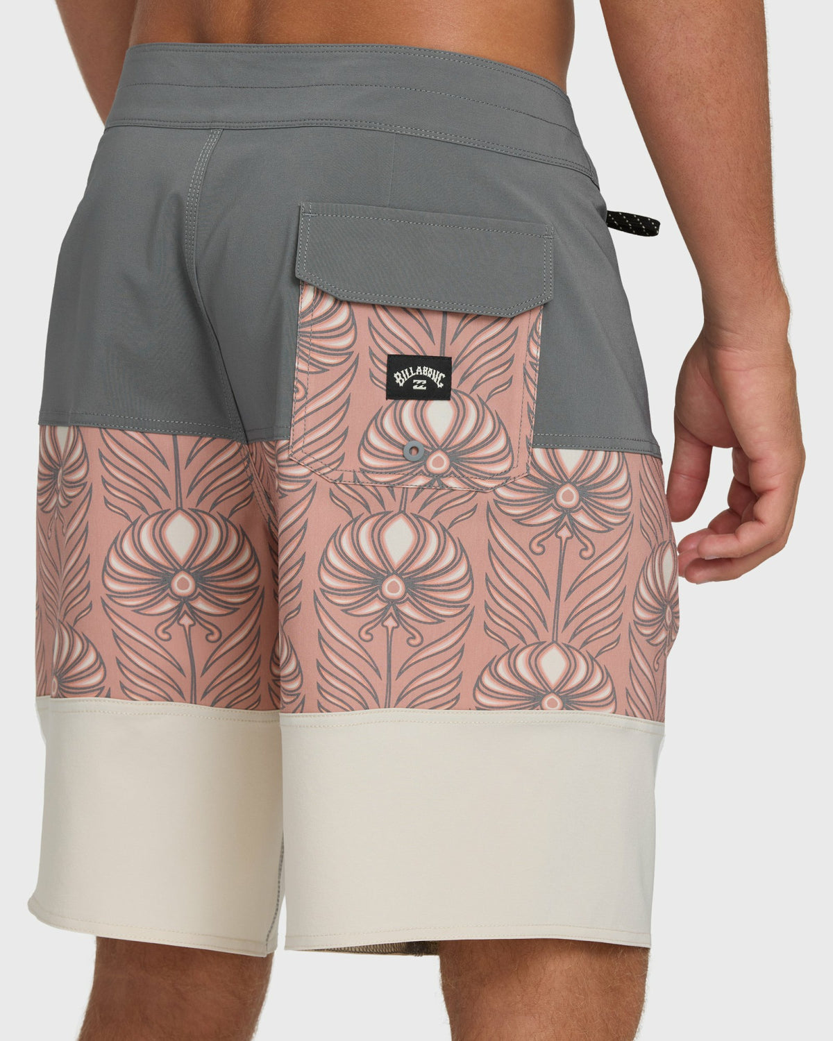 Billabong Men's Tribong Pro 19\" Boardshorts - Ash Rose