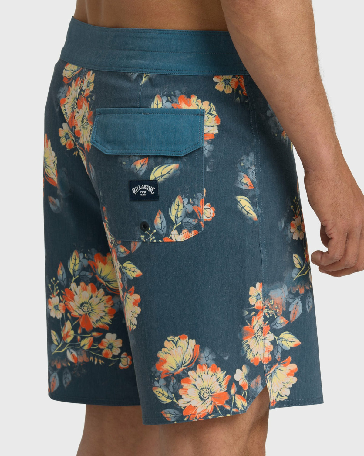 Billabong Men's Good Times Pro 18\" Boardshorts - Dark Denim Multi - Dark Denim