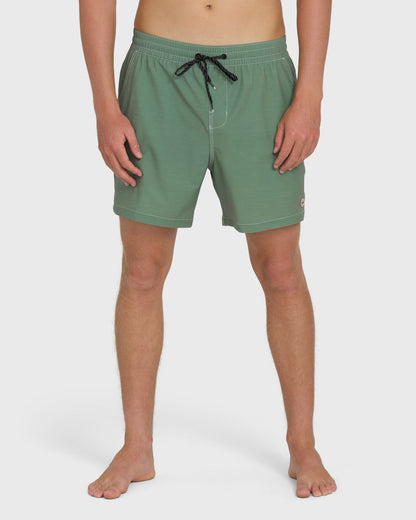Billabong Men's Every Other Day Wave Washed Layback 16\" Trunks - Sea Spray