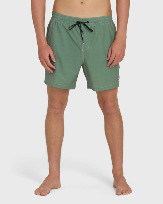 Billabong Men's Every Other Day Wave Washed Layback 16\" Trunks - Sea Spray