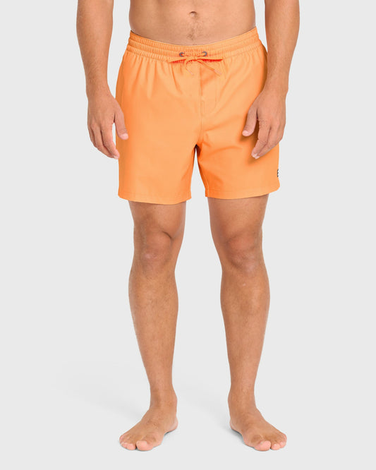 Billabong Men's All Day Laybacks 16\" Trunks - Peach