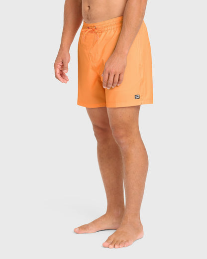 Billabong Men's All Day Laybacks 16\" Trunks - Peach