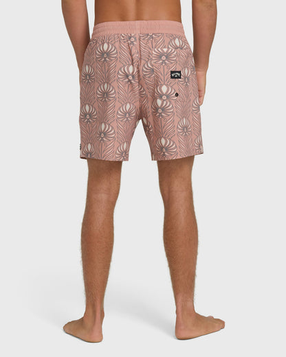 Billabong Men's Good Times Layback 16\" Trunks - Ash Rose