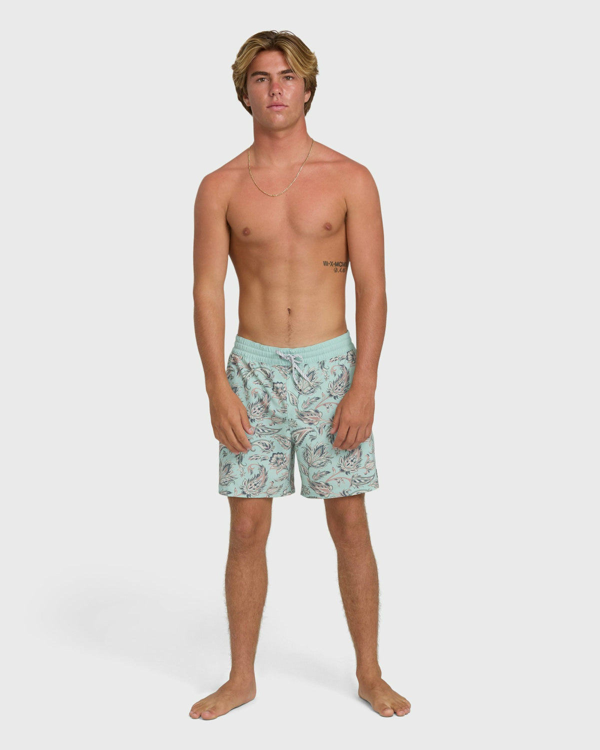 Billabong Men's Good Times Layback 16\" Trunks - Clearly Aqua