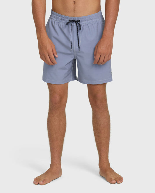 Billabong Men's Every Other Day Wave Washed Layback 16\" Trunks - Blue Horizon