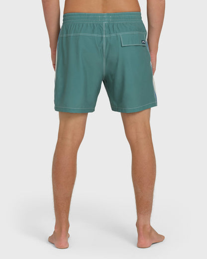 Billabong Men's Dbah Panel Layback 16\" Trunks - Deep Sea