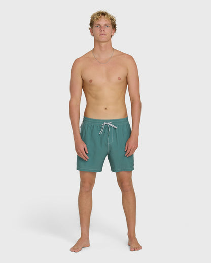 Billabong Men's Dbah Panel Layback 16\" Trunks - Deep Sea