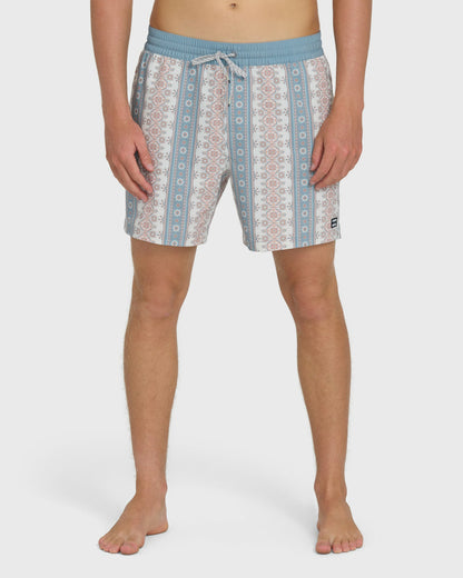 Billabong Men's Good Times Layback 16\" Trunks - Fog Gray
