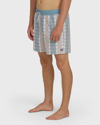 Billabong Men's Good Times Layback 16\" Trunks - Fog Gray