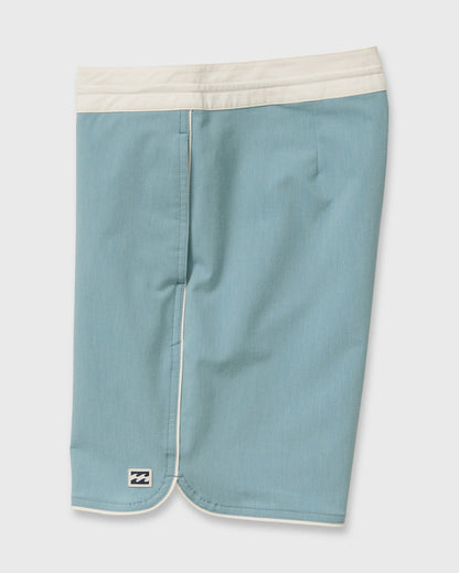 Billabong Men's 73 Lo Tide 18\" Boardshorts - Washed Blue