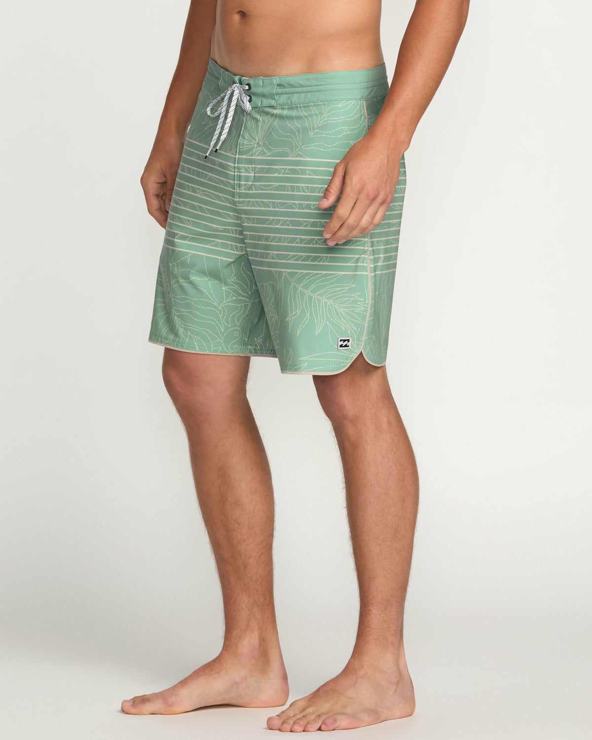 Billabong Men's 73 Lo Tide 18\" Boardshorts - Mist Green