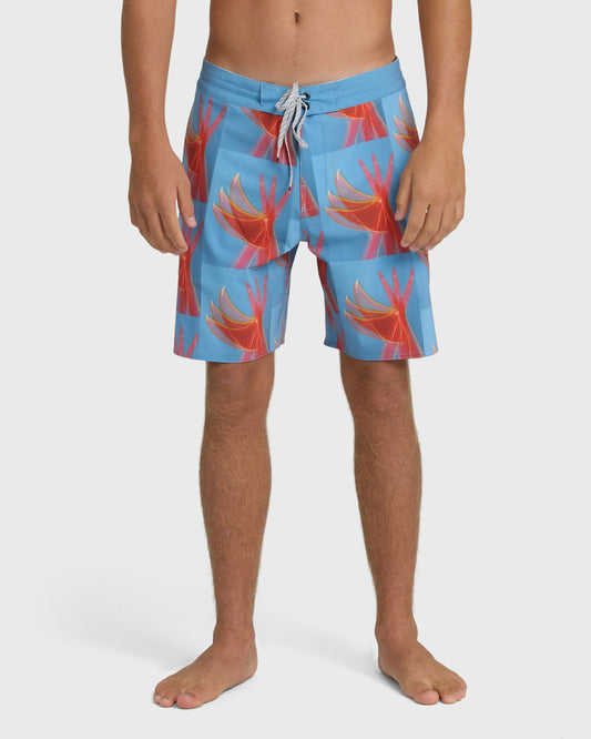 Billabong Men's Good Times Gallery Lo Tide 18\" Boardshorts - Multi - Multi