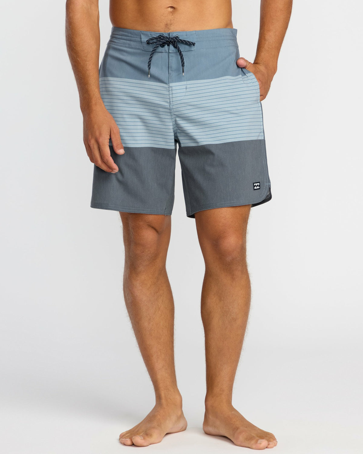 Billabong Men's 73 Lo Tide 18\" Boardshorts - Steel Blue