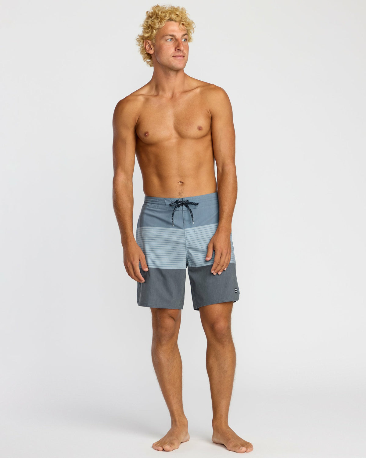 Billabong Men's 73 Lo Tide 18\" Boardshorts - Steel Blue