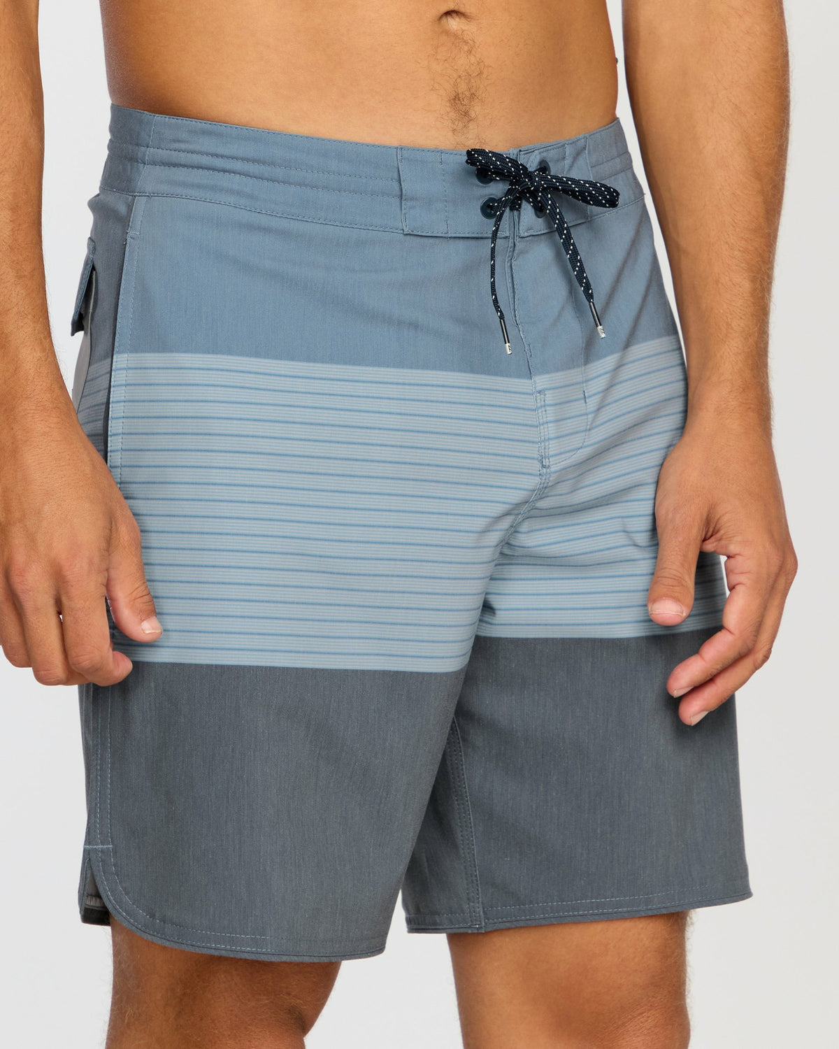 Billabong Men's 73 Lo Tide 18\" Boardshorts - Steel Blue