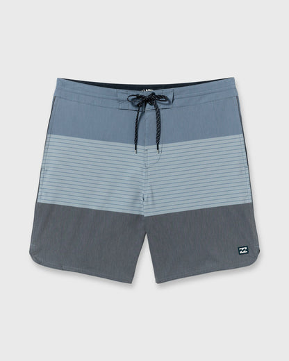 Billabong Men's 73 Lo Tide 18\" Boardshorts - Steel Blue