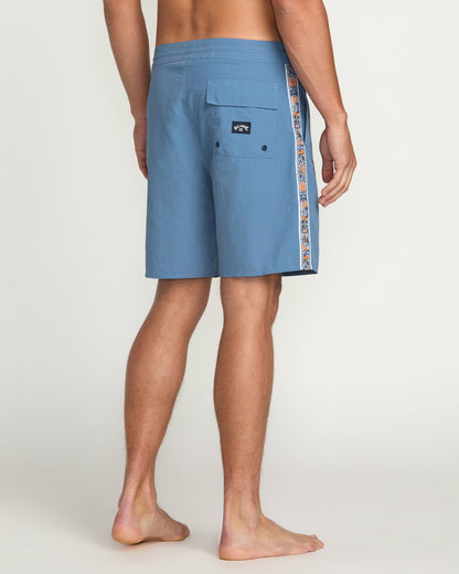 Billabong Men's Wategos Lo Tide 19\" Boardshorts - Carolina Blue