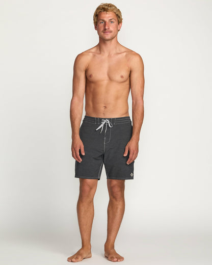 Billabong Men's Every Other Day Lo Tide 18\" Boardshorts - Black