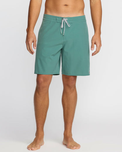Billabong Men's Wategos Lo Tide 19\" Boardshorts - Sage Green
