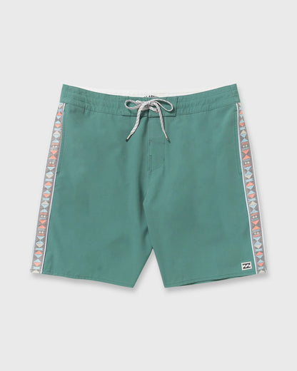 Billabong Men's Wategos Lo Tide 19\" Boardshorts - Sage Green
