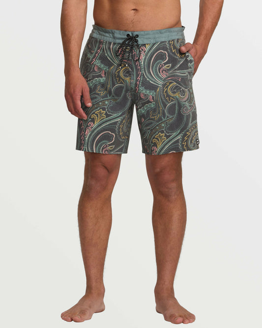 Billabong Men's Good Times Lo Tide 18\" Boardshorts - Dark Slate