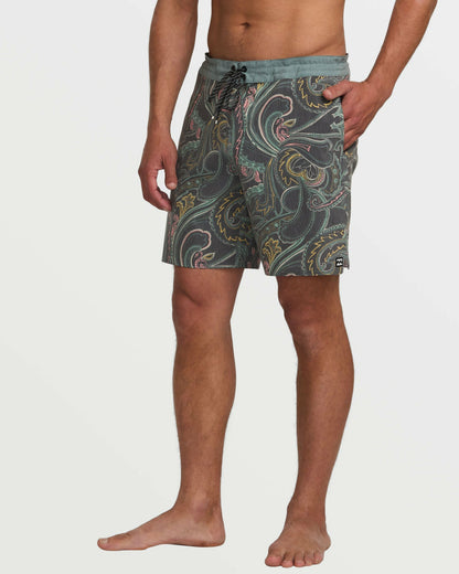 Billabong Men's Good Times Lo Tide 18\" Boardshorts - Dark Slate