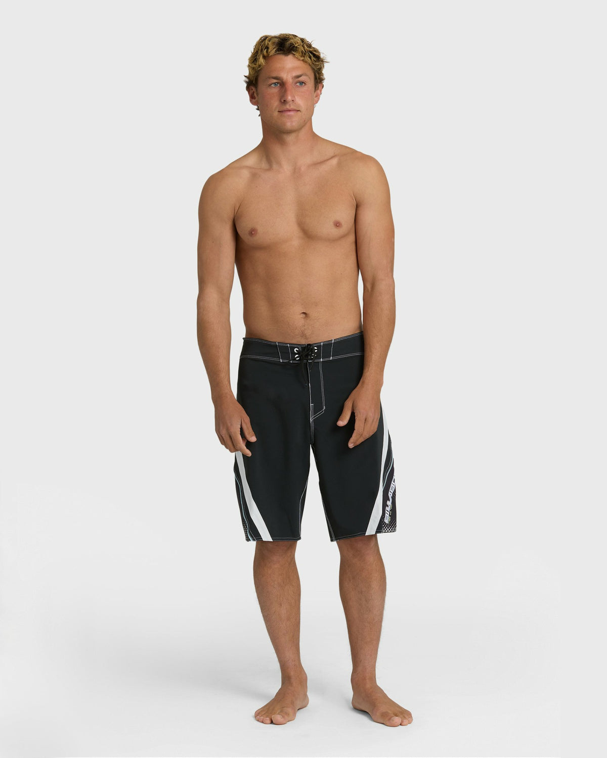 Billabong Men's Fluid 2k Pro 21\" Boardshorts - Black\/White - Black