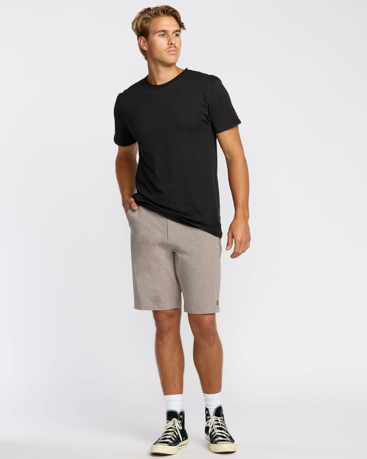Billabong Men's Crossfire Submersible 21\" Hybrid Shorts - Tobacco