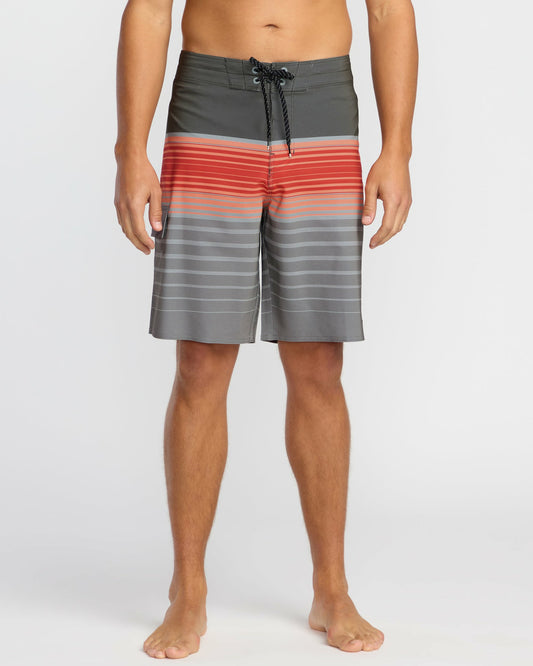 Billabong Men's All Day Stripe Pro Performance 20\" Boardshorts - Sunset