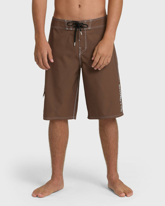 Billabong Men's Bio Og Pro 21\" Boardshorts - Mocha - Mocha