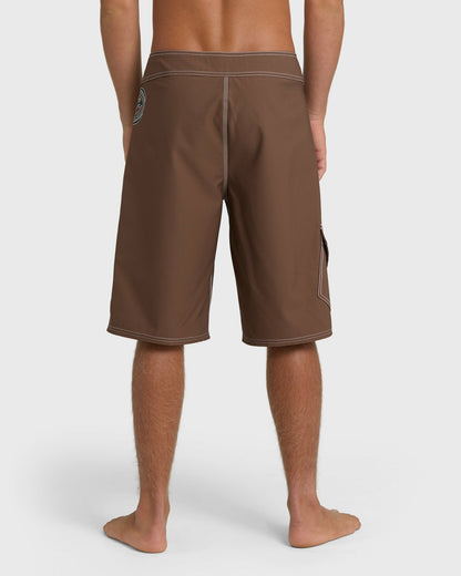 Billabong Men's Bio Og Pro 21\" Boardshorts - Mocha - Mocha