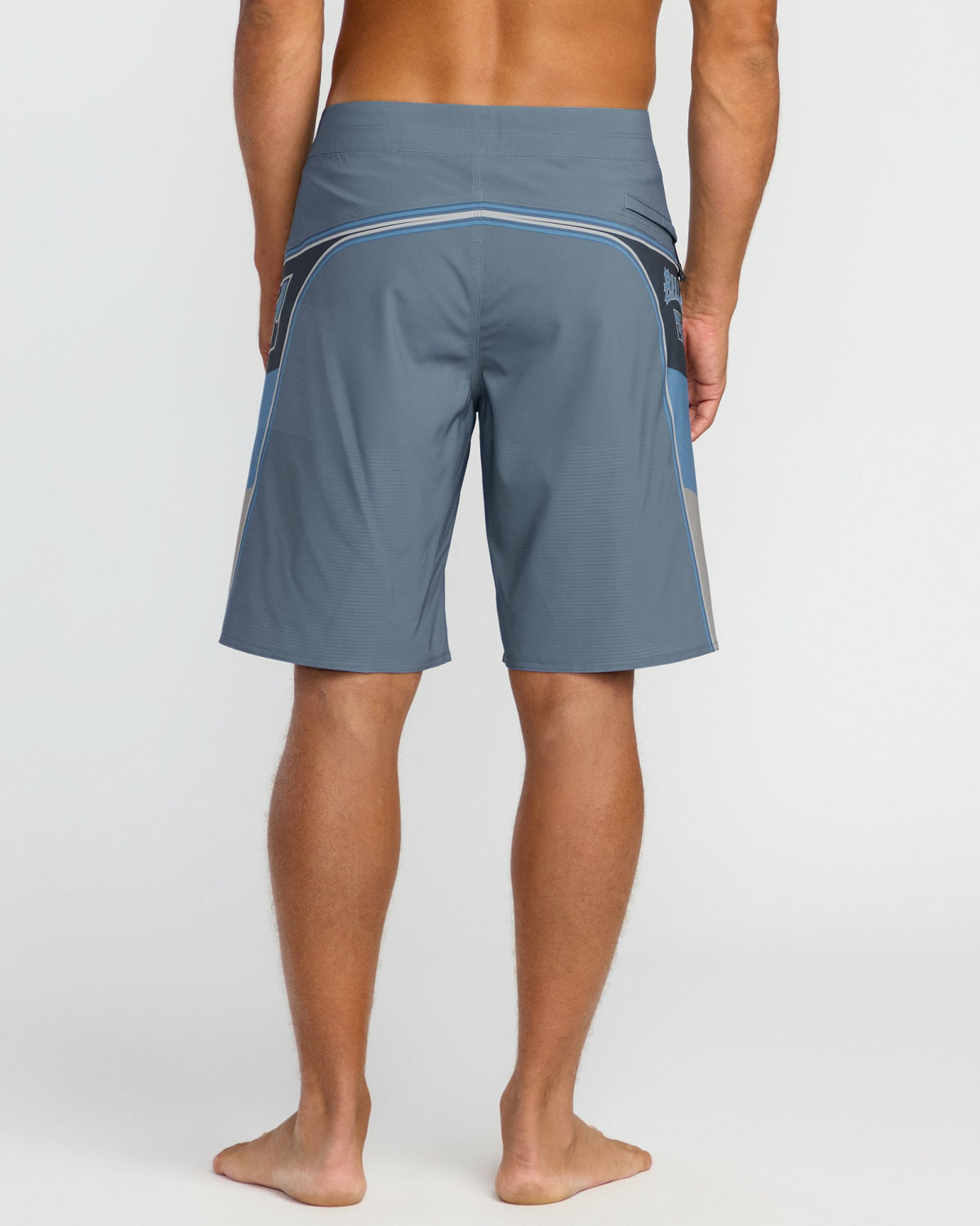 Billabong Men's Straddie Airlite 20\" Boardshorts - Steel Blue