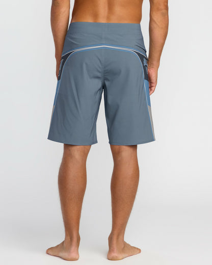 Billabong Men's Straddie Airlite 20\" Boardshorts - Steel Blue