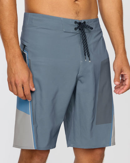 Billabong Men's Straddie Airlite 20\" Boardshorts - Steel Blue