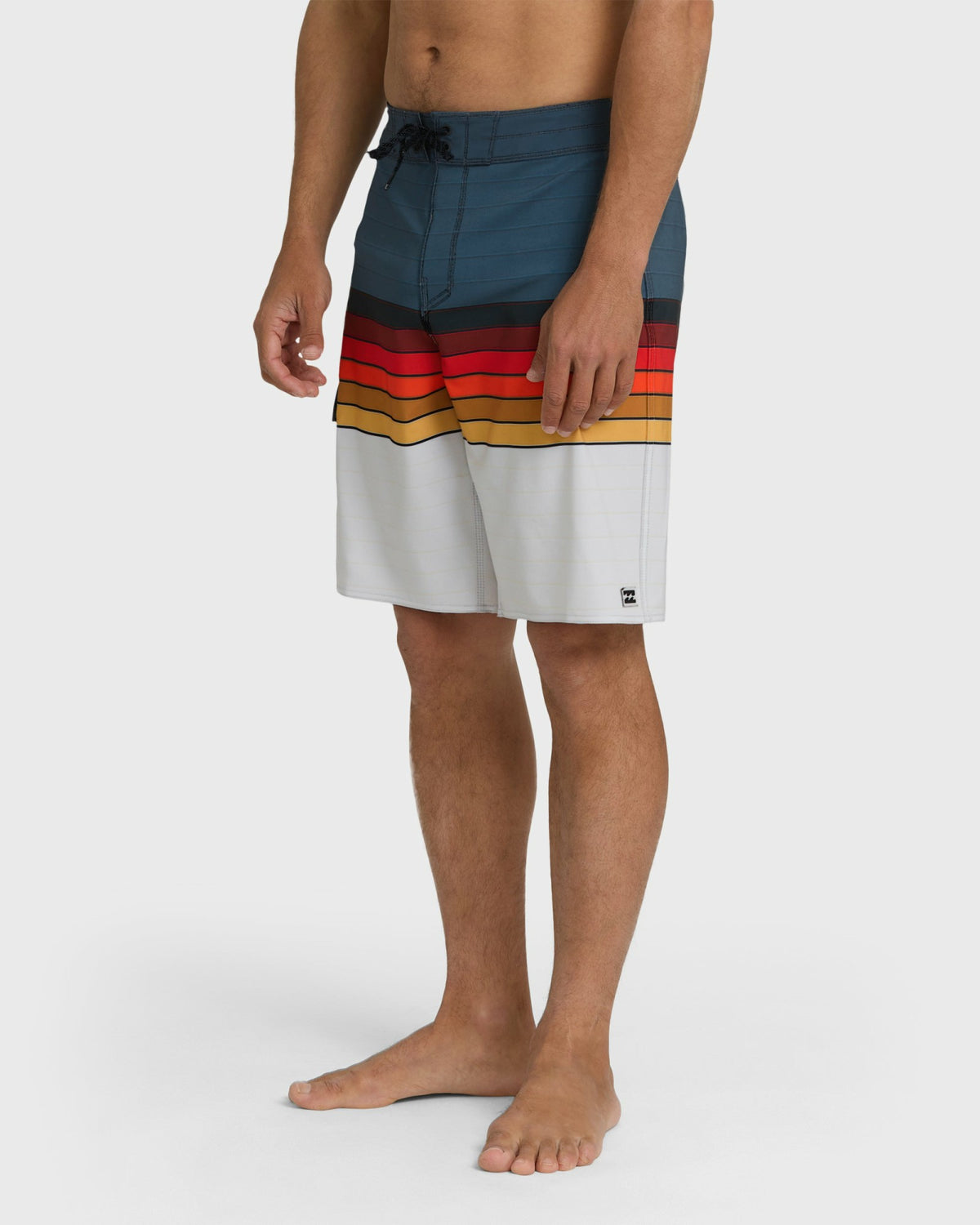 Billabong Men's All Day Stripe Pro 20\" Boardshorts - Sunset Ocean Multi - Sunset Ocean