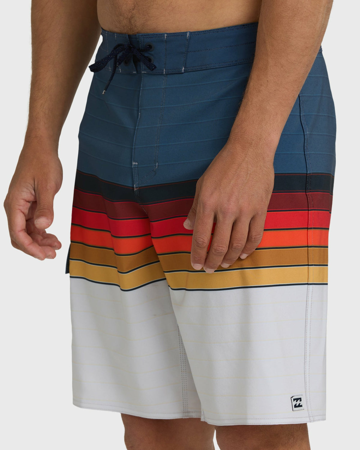 Billabong Men's All Day Stripe Pro 20\" Boardshorts - Sunset Ocean Multi - Sunset Ocean