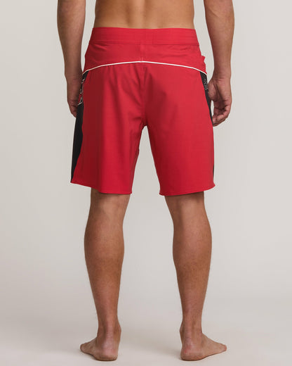 Billabong Men's Straddie Pro Performance 20\" Boardshorts - Scarlet