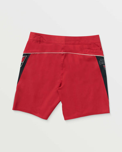 Billabong Men's Straddie Pro Performance 20\" Boardshorts - Scarlet