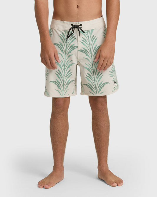 Billabong Men's 73 Pro 19\" Boardshorts - Castlerock Multi - Castlerock