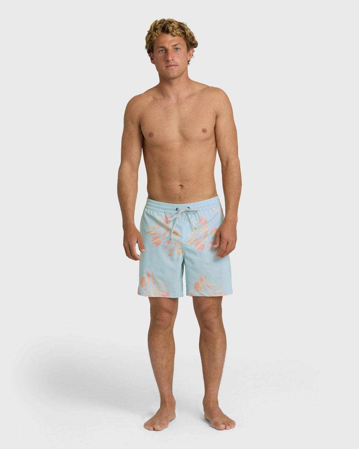 Billabong Men's Seventy Three Layback 16\" Trunks - Dusty Blue