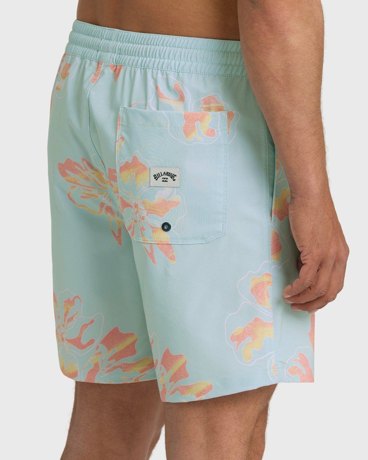 Billabong Men's Seventy Three Layback 16\" Trunks - Dusty Blue