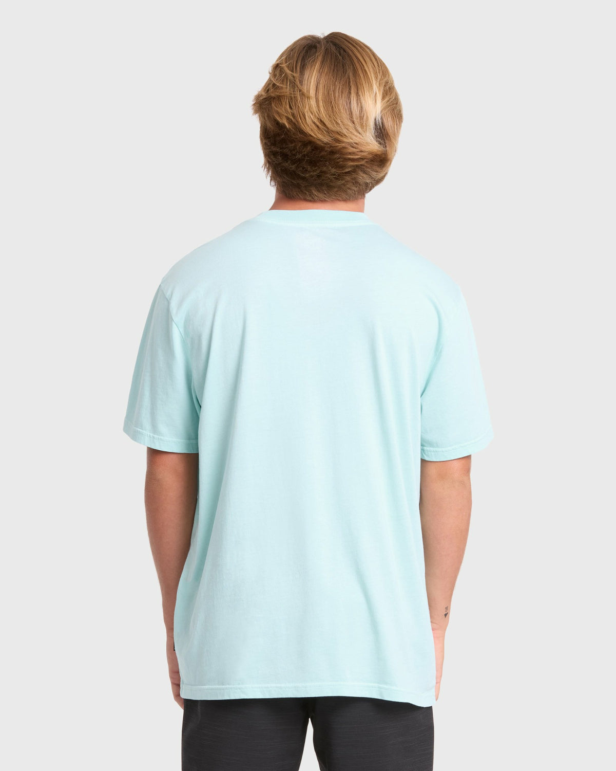 Billabong Men's Frond Premium Short Sleeve Cotton T-Shirt - Coastal Blue