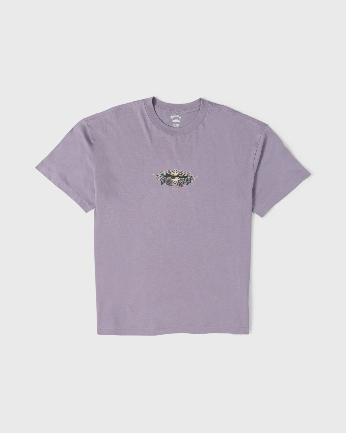 Billabong Men's Biscus OG Short Sleeve Cotton T-Shirt - Purple Ash