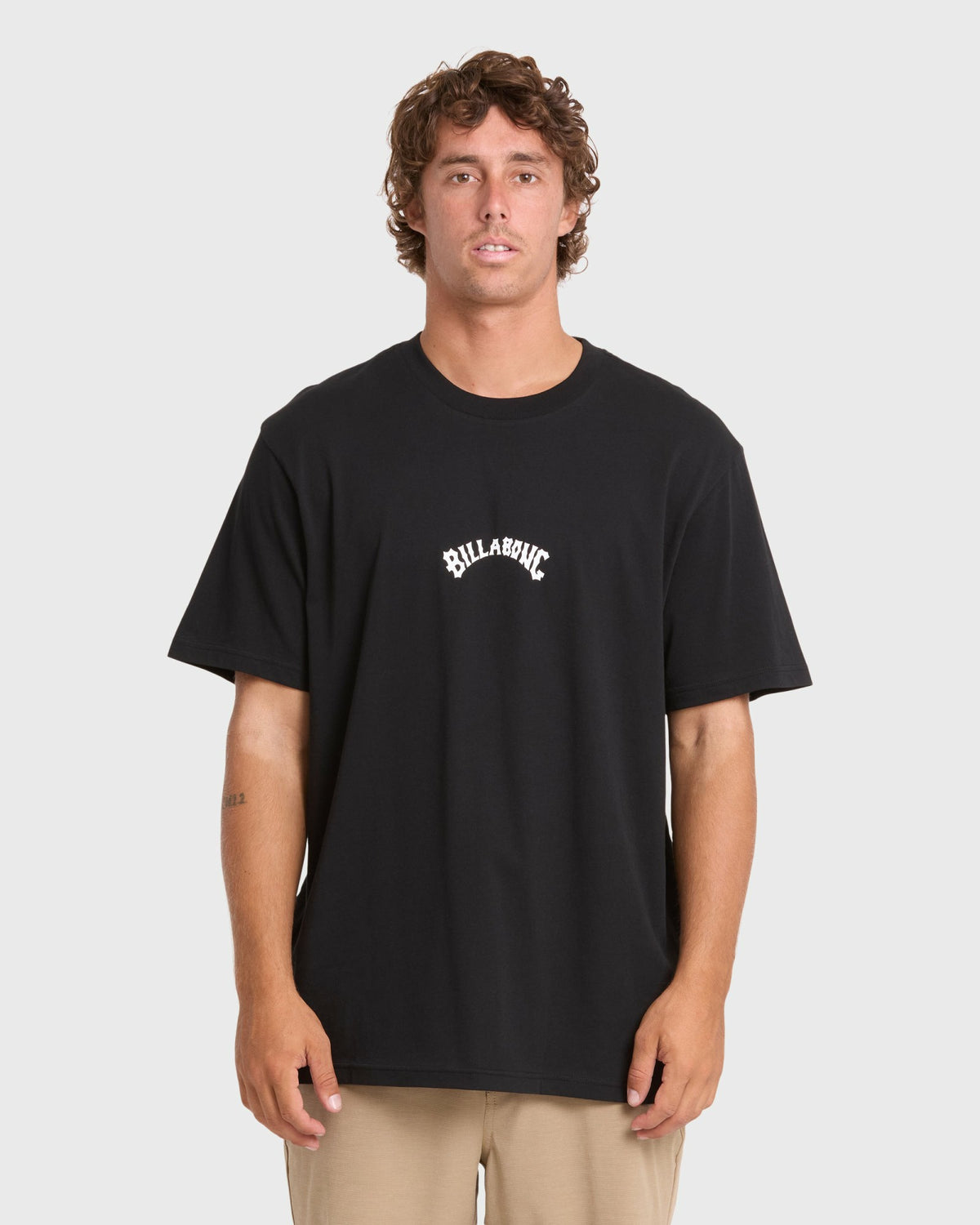 Billabong Men's Mainstay Premium Short Sleeve Cotton T-Shirt - Black