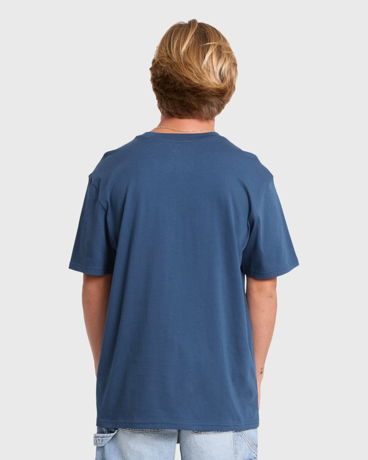 Billabong Men's Mainstay Premium Short Sleeve Cotton T-Shirt - Dark Denim