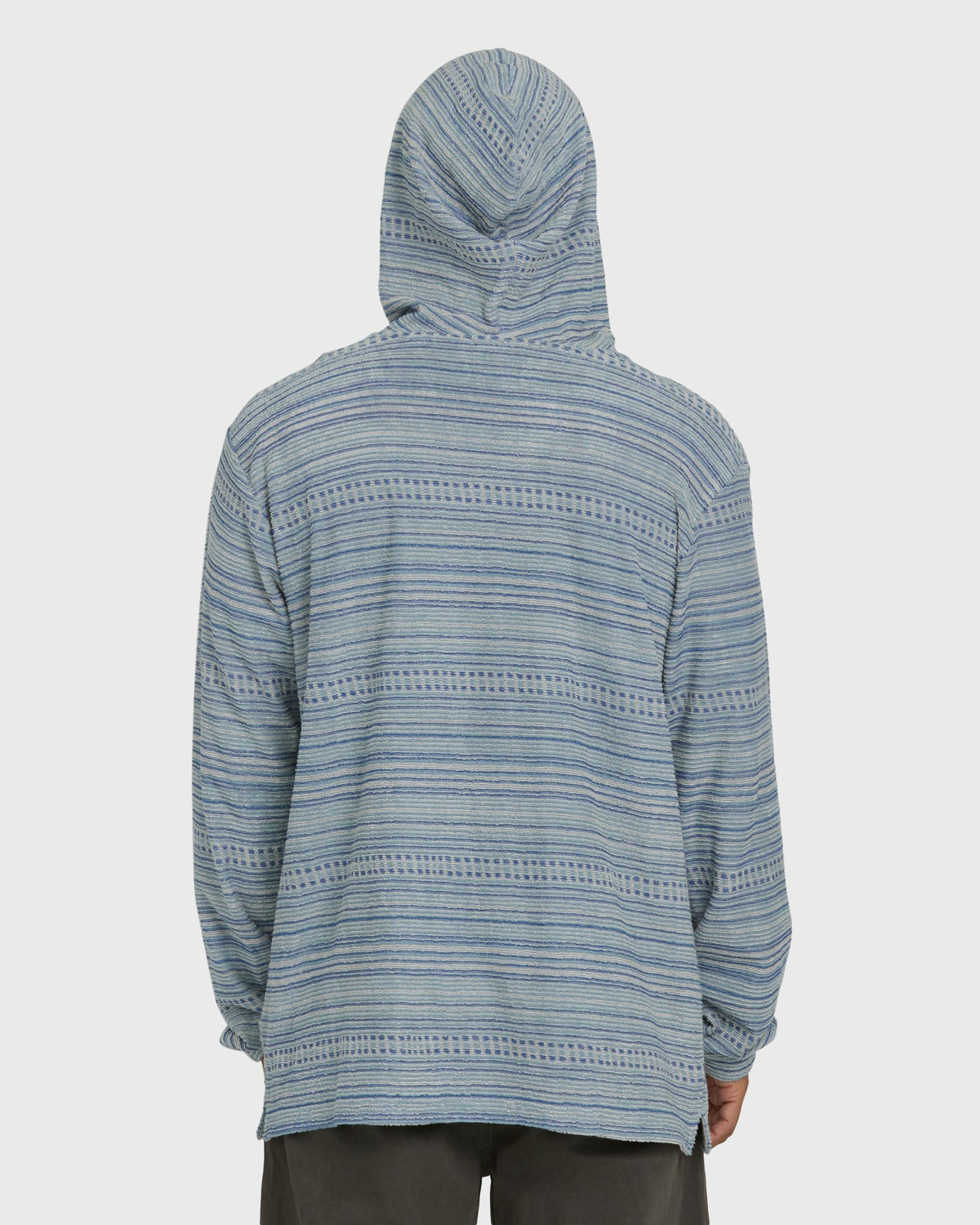 Billabong Men's Flecker Diego YD Pullover Hoodie - Blue Fog