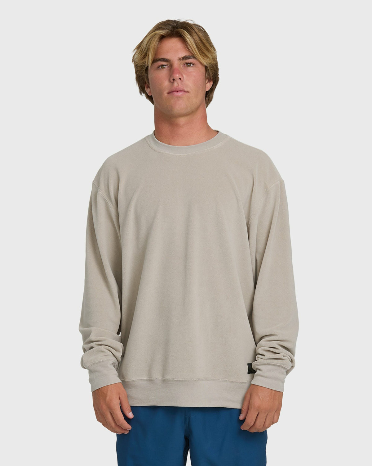 Billabong Men's Torched Crewneck Sweatshirt - Dove