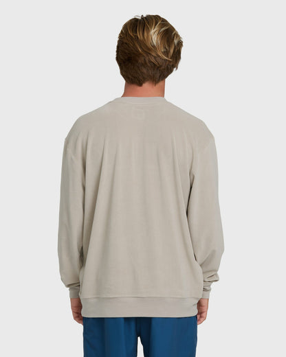 Billabong Men's Torched Crewneck Sweatshirt - Dove