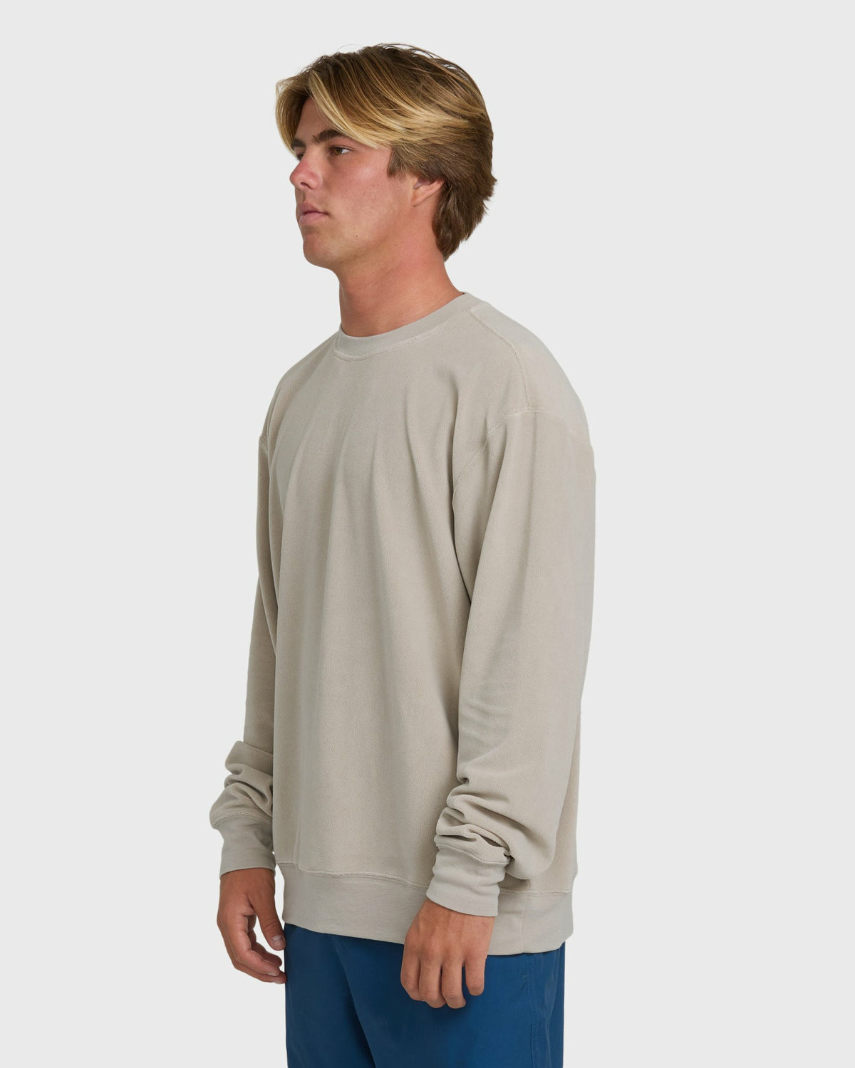 Billabong Men's Torched Crewneck Sweatshirt - Dove